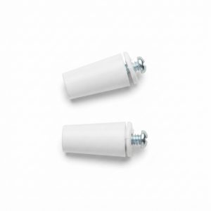 2 Topes de 40mm Blanco